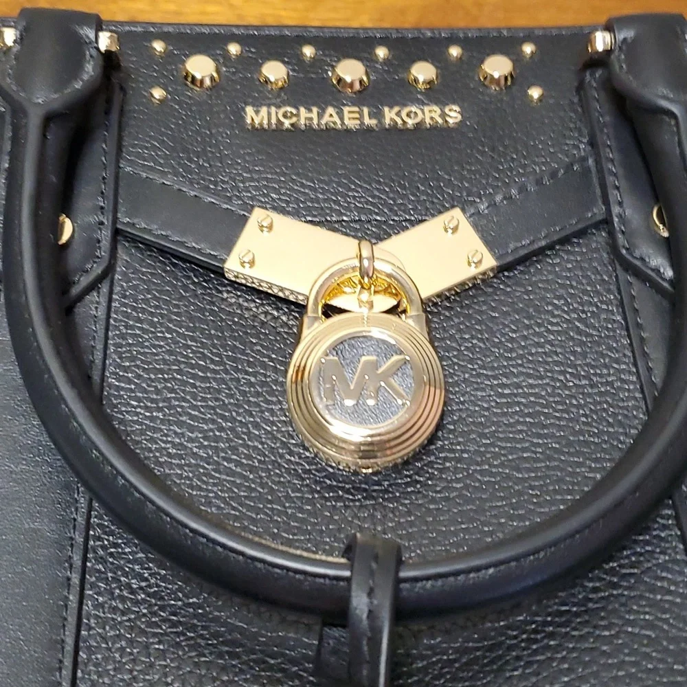 Michael Kors Nouveau Hamilton satchel handbag NWT - Picture 10 of 11